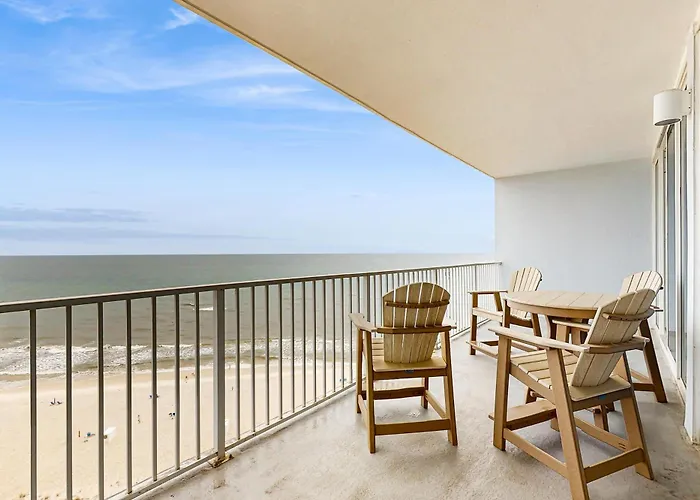 Gulf-front 12th-floor W Great View Balcony Ac & Shared Pools & Hot Tubs