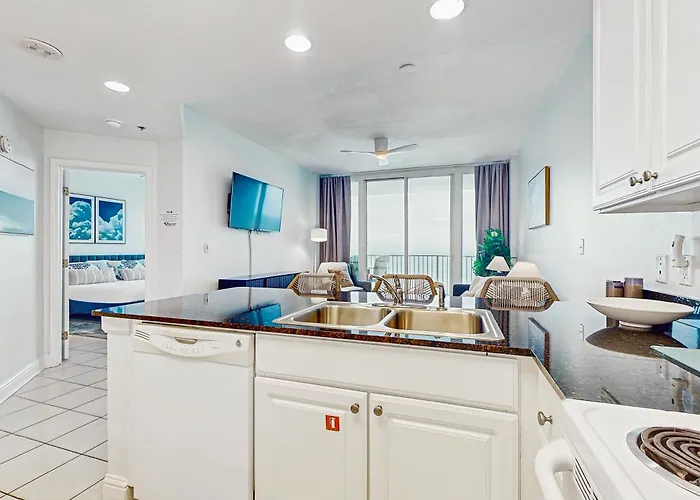 Gulf-front 12th-floor W Great View Balcony Ac & Shared Pools & Hot Tubs Holiday home *