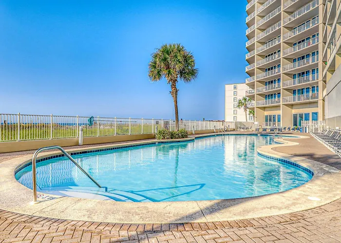 Gulf-front 12th-floor W Great View Balcony Ac & Shared Pools & Hot Tubs *